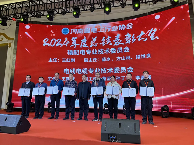 登录入口荣获河南省电工行业双优称号, 持续助力电力行业发展