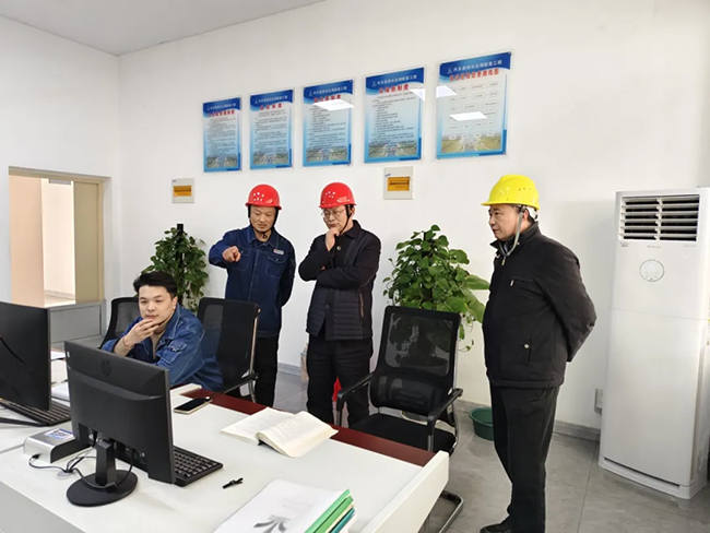 登录入口新春慰问送关怀,节前安全督导保平安